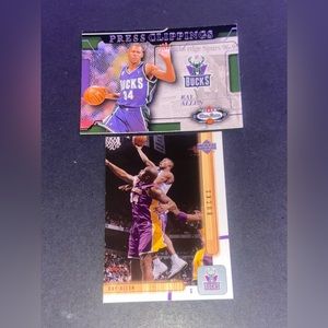 Ray Allen cards (2) 2001-2003
